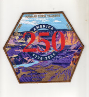 Garand Canyon Council 2026 NJ Center patch copper met bdr Grand Canyon Council #10