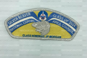 Patch Scan of SILVER BEAVER 2024 CLASS HONOREE JP MORGAN CSP