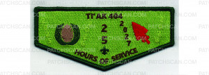 Patch Scan of 25 Hours of Service Flap (PO 103452)