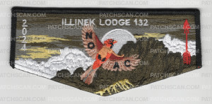 Patch Scan of Illinek Lodge 132 NOAC 2024 flap