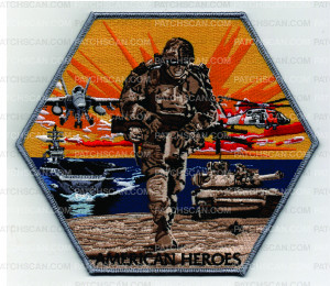 Patch Scan of American Heroes (PO 1012511)