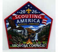 2026 National Jamboree Center Piece (PO 103867) Sequoia Council #27