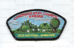 Patch Scan of Coronado Area Council Kansas 2026 National Jamboree JSP