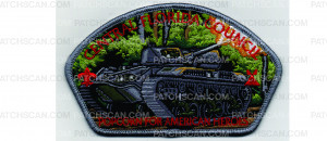 Patch Scan of Popcorn for American Heroes CSP Army Tank (PO 101935)