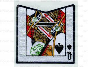 Patch Scan of NOAC 2024 Pocket Patch Queen (PO 101848)