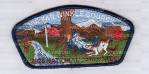 Patch Scan of Rip Van Winkle Council National Jamboree