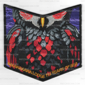 Patch Scan of Mikanakawa 115 Years(Red/Pocket Piece)2024