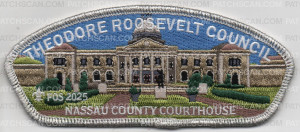 Patch Scan of TRC FOS CSP 2025 NASSAU CO COURTHOUSE SILVER BORDER