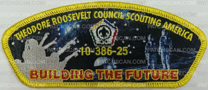 Patch Scan of TRC WOOD BADGE 25 CSP REG BORDER