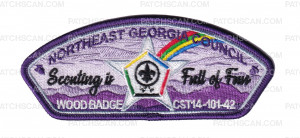 Patch Scan of NEGC Wood Badge(CSP)