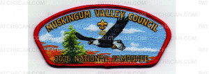 Patch Scan of 2026 National Jamboree CSP Eagle (PO 103800)