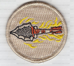 Patch Scan of X151609A (patrol patch) fire arrow 