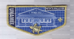 Patch Scan of Brenner Lodge Flap