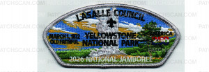 Patch Scan of 2026 National Jamboree CSP Yellowstone (PO 103456)