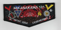 Mikanakawa NOAC 2024 Ceremonies Flap Circle Ten Council #571