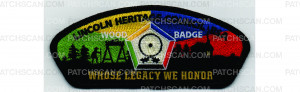 Patch Scan of Wood Badge CSP (PO 101796)