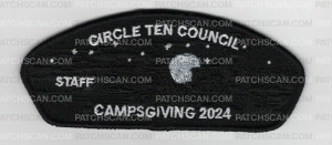 Patch Scan of Circle Ten Council Campsgiving 2024 STAFF CSP