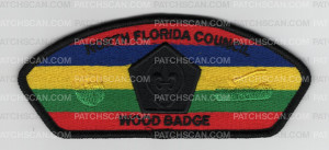 Patch Scan of North Florida Council Wood badge 2024 CSP