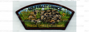 Patch Scan of 2026 National Jamboree CSP Florida Timber Rattlesnake (PO 103389)