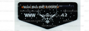 Patch Scan of Section G6 Conclave Flap Wah-Sha-She Lodge (PO 101858)