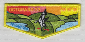 Patch Scan of Chester County Council NOAC 2024 (Rainbow Flap)