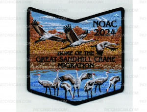 Patch Scan of NOAC 2024 Pocket Patch (PO 102262)