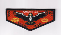 Nayawin Rar Skeleton Conclave Flap 2025 Tuscarora Council #424