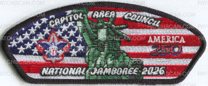 Patch Scan of CAC NATIONAL JAMBOREE JSP 3 - LADY LIBERTY - 