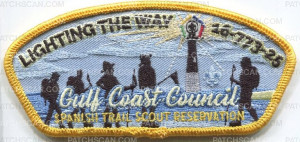 Patch Scan of 473207- Gulf Coast Council Wood Badge 