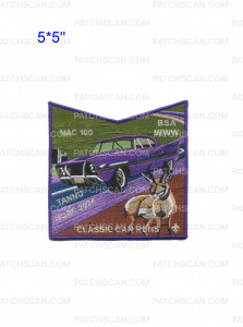 Patch Scan of Tannu 346 NOAC 2024 Classic Car Runs pocket patch