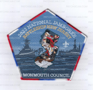 Patch Scan of Monmoth Council Jamboree Set