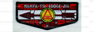 Patch Scan of Section G6 Conclave - Nampa Tsi Lodge Flap (PO 103628)