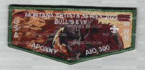 Patch Scan of Montana Artist Series 2022 flap Apoxky Aio