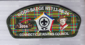 Patch Scan of Woodbadge NST12-66-26 CSP