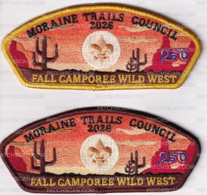 Patch Scan of 490620- Fall Camporee Wild West 