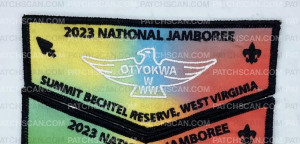 Patch Scan of Chippewa Valley Council Jamboree Set