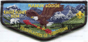 Patch Scan of 475096-  Nanuk Lodge Eagle Scout 2024