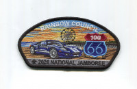 Rainbow Council 2026 National Jamboree JSP blue car Rainbow Council #702
