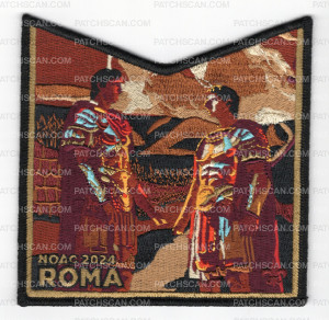 Patch Scan of Bucktail Council NOAC 2024 Roma Pocket