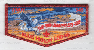 Patch Scan of Blue Heron Lodge 80th Anniversary - Flap