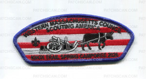 Patch Scan of Western Massachusetts Council Spring Camporee