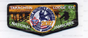 Patch Scan of Takachsin Lodge 173 Jamboree Flap 