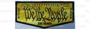 Patch Scan of We the People Flap (PO 103311)