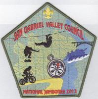 San Gabriel Valley Council - National Jamboree - Main Patch San Gabriel Valley Council #40