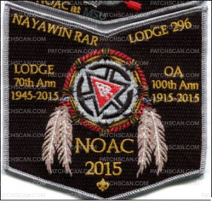 Patch Scan of Nayawin Rar Lodge NOAC 2015 Pocket