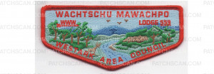 Patch Scan of Lodge Flap Red Border (PO 87950r3)