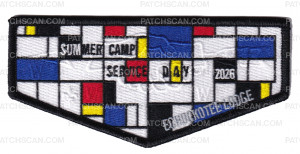 Patch Scan of North Florida Council 2026 OA Echockotee (Flap)
