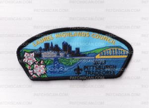 Patch Scan of Pittsburgh Tradeoree Bridge 2024