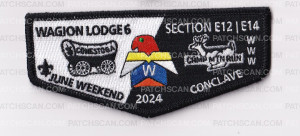 Patch Scan of wagion lodge 6 june weekend 2024 conclave