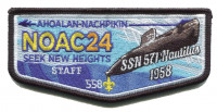 Ahoalan-Nachpikin NOAC 2024 Flap- STAFF Chickasaw Council #558
